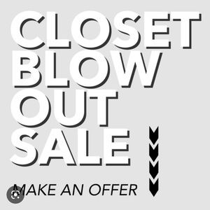 MAKE AN OFFER!! I am selling over 100 items! Bundles receive higher discounts!